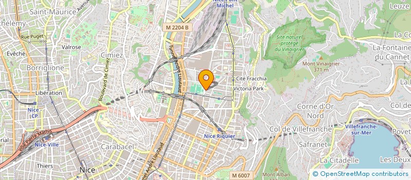 localisation de l'entreprise 887 553 642 à NICE