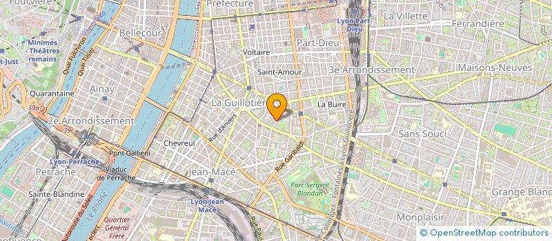 localisation de l'entreprise 887 557 726   LYON