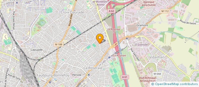 localisation de l'entreprise 887 560 597   TOULOUSE