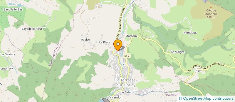 localisation de l'entreprise 887 562 700   DOIZIEUX