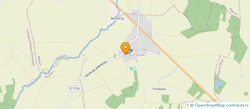 localisation de l'entreprise 887 563 666   LE PLESSIS-FEU-AUSSOUX