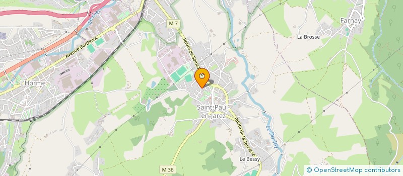 localisation de l'entreprise 887 564 805   SAINT-BALDOPH