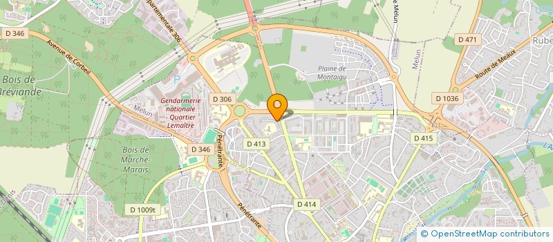 localisation de l'entreprise 887 565 422   MELUN