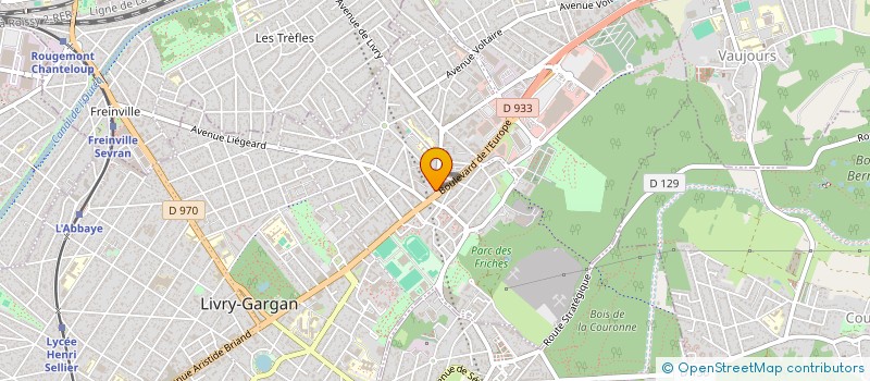 localisation de l'entreprise 887 567 758   VILLIERS-LE-BEL