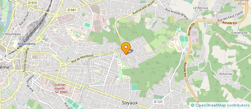 localisation de l'entreprise 887 573 319   BORDEAUX