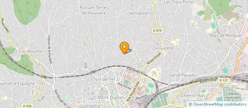 localisation de l'entreprise 887 573 921   NIMES