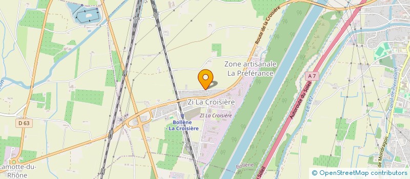 localisation de l'entreprise 887 578 953   BOLLENE