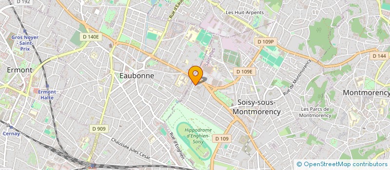 localisation de l'entreprise 887 583 607   SOISY-SOUS-MONTMORENCY