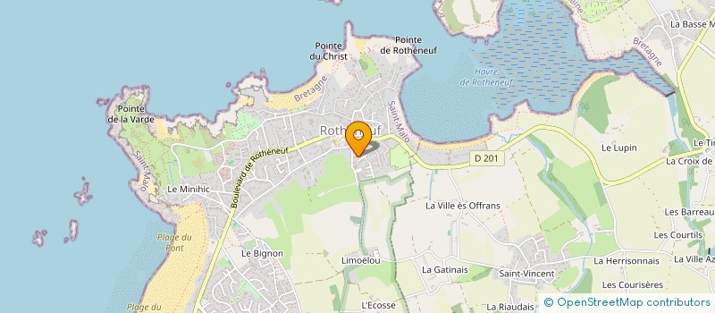 localisation de l'entreprise 887 587 046 à SAINT-MALO
