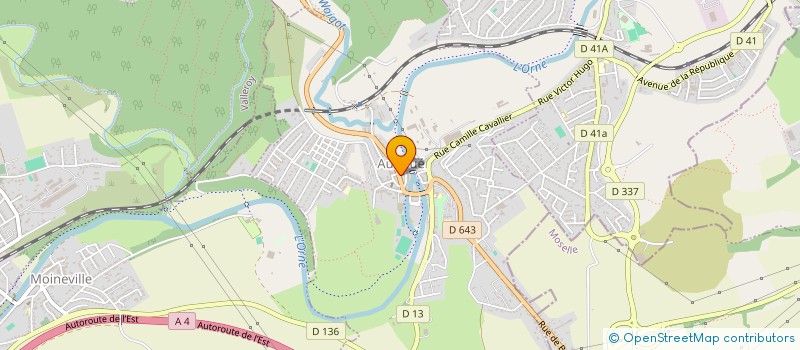 localisation de l'entreprise 887 610 152   AUBOUE