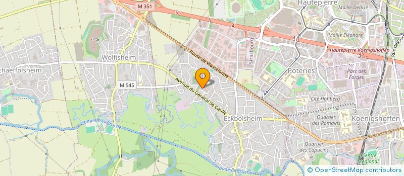 localisation de l'entreprise 887 618 452   SAVERNE