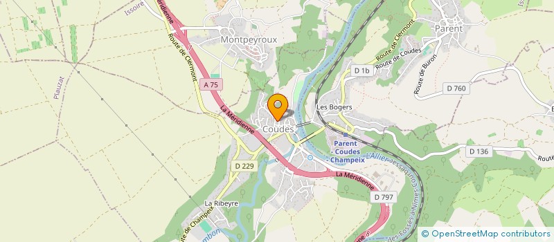 localisation de l'entreprise 887 628 345   SAINT-GEORGES-SUR-ALLIER