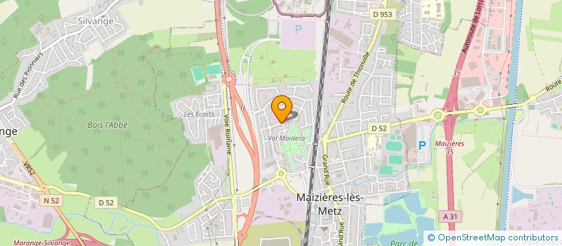 localisation de l'entreprise 887 629 863  à MARLY