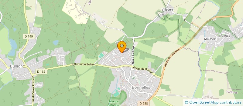 localisation de l'entreprise 887 634 848   BONNELLES