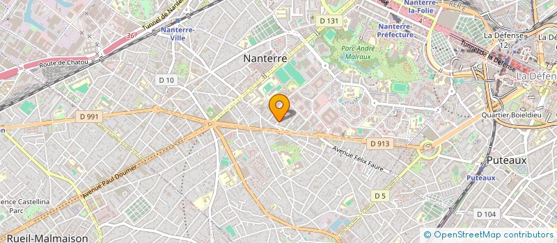 localisation de l'entreprise 887 674 703  à RUEIL-MALMAISON