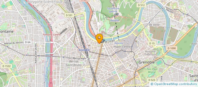localisation de l'entreprise 887 691 012 à GRENOBLE