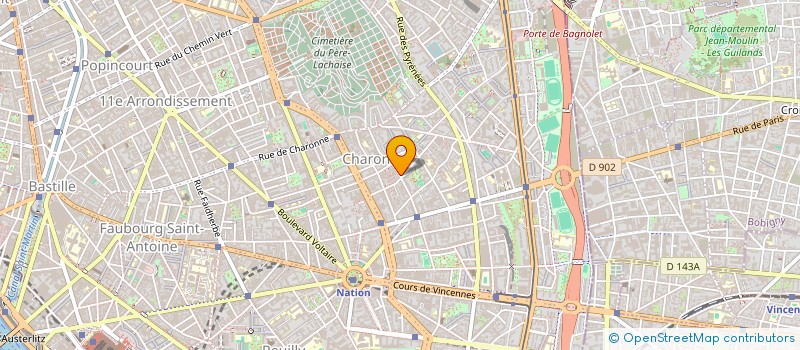 localisation de l'entreprise 887 691 723   PARIS