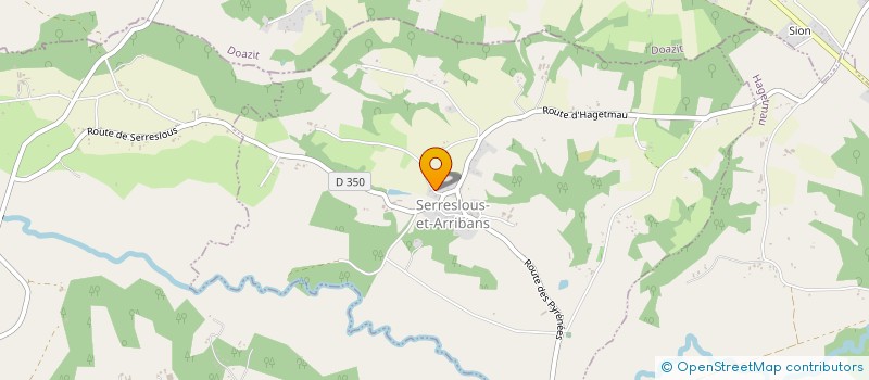 localisation de l'entreprise 887 722 130   SERRESLOUS-ET-ARRIBANS