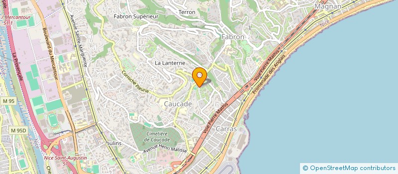 localisation de l'entreprise 887 726 115 à NICE