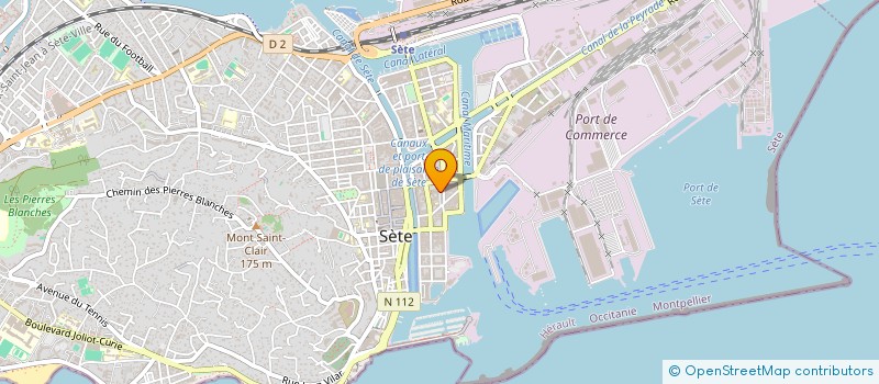 localisation de l'entreprise 887 738 763  à FRONTIGNAN