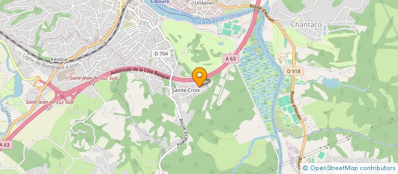 localisation de l'entreprise 887 739 365   CIBOURE