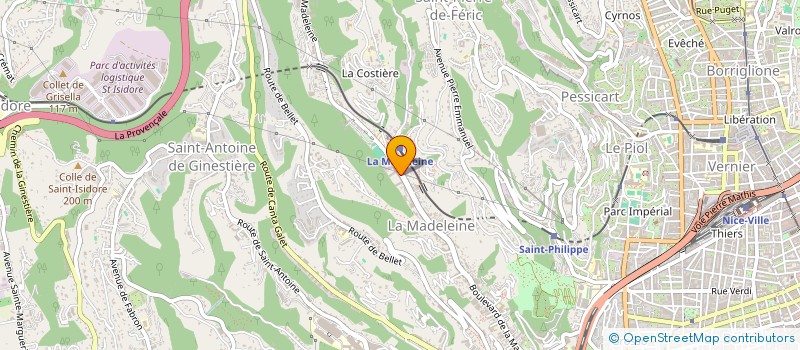 localisation de l'entreprise 887 739 936 à NICE