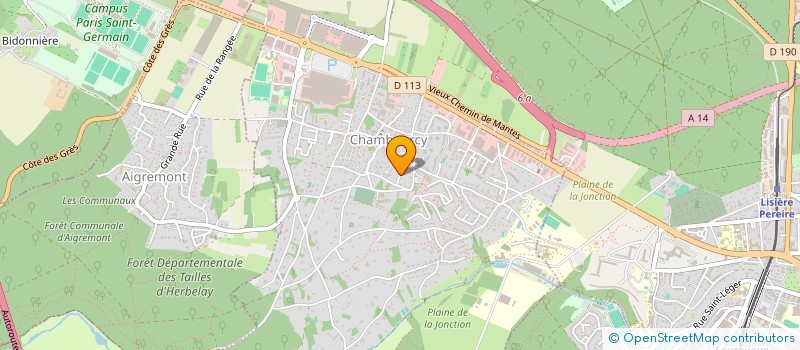 localisation de l'entreprise 887 742 856   CHAMBOURCY