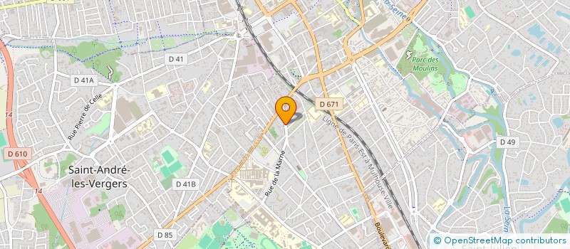 localisation de l'entreprise 887 762 383   SAINT-JULIEN-LES-VILLAS