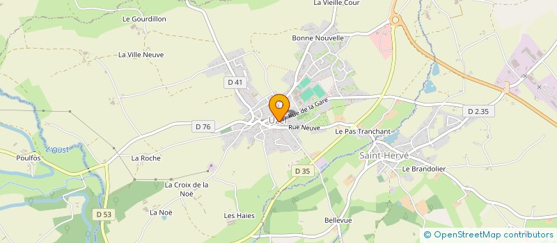 localisation de l'entreprise 887 772 689   UZEL