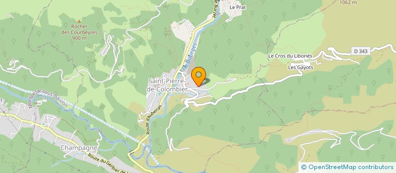 localisation de l'entreprise 887 774 016   THUEYTS