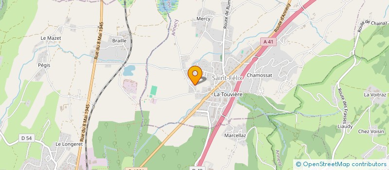 localisation de l'entreprise 887 774 172   SAINT-FELIX