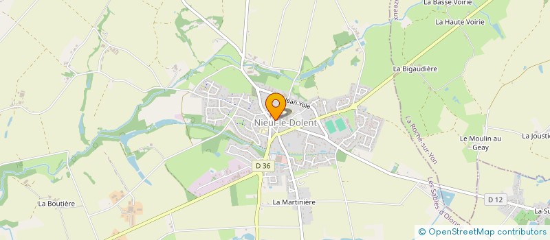 localisation de l'entreprise 887 774 644 à LA ROCHE-SUR-YON