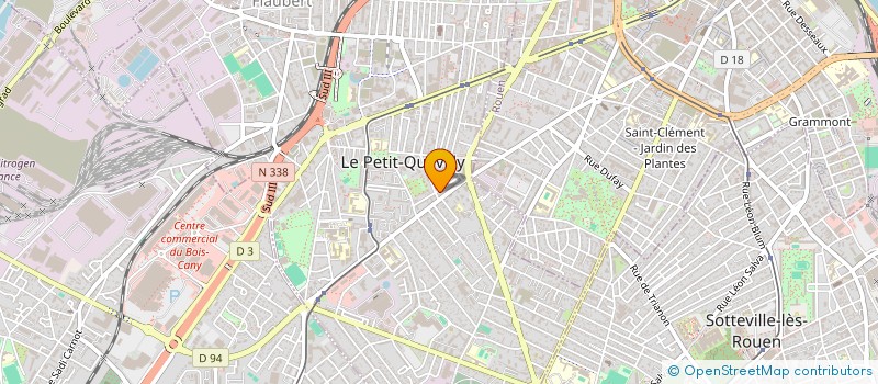 localisation de l'entreprise 887 785 681   LE PETIT-QUEVILLY