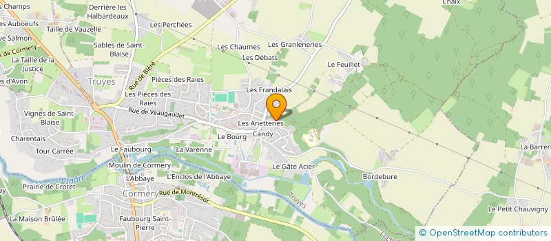 localisation de l'entreprise 887 808 210   CORMERY