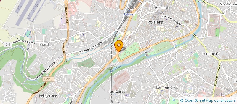 localisation de l'entreprise 887 810 232   POITIERS