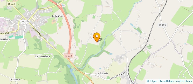 localisation de l'entreprise 887 811 222   SARTILLY-BAIE-BOCAGE