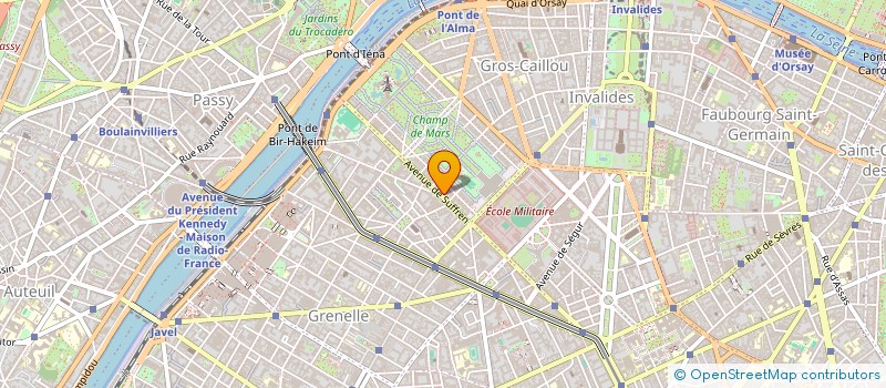 localisation de l'entreprise 887 818 508 à LEVALLOIS-PERRET