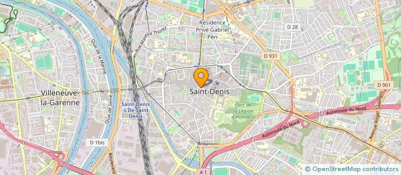 localisation de l'entreprise 887 819 910   SAINT-DENIS