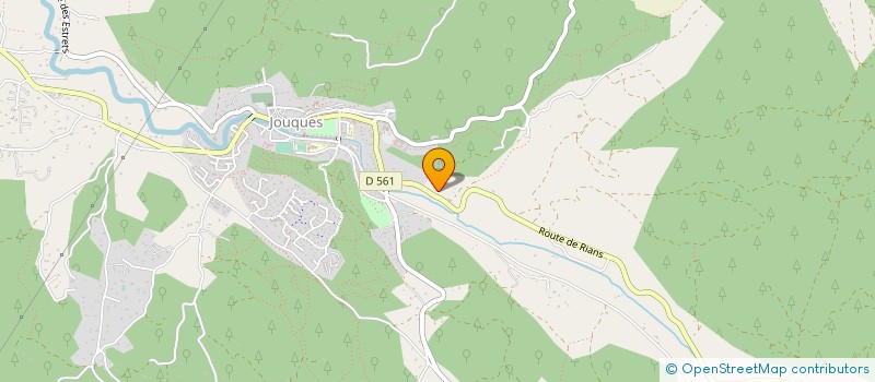 localisation de l'entreprise 887 824 332   JOUQUES