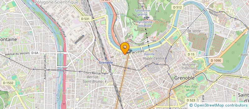 localisation de l'entreprise 887 855 609  à GRENOBLE