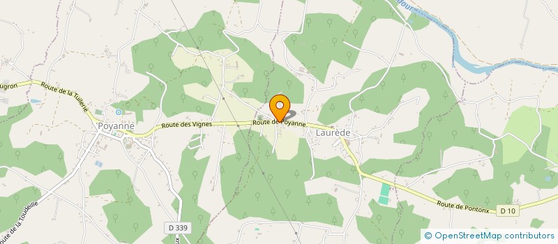 localisation de l'entreprise 887 879 427   LAUREDE