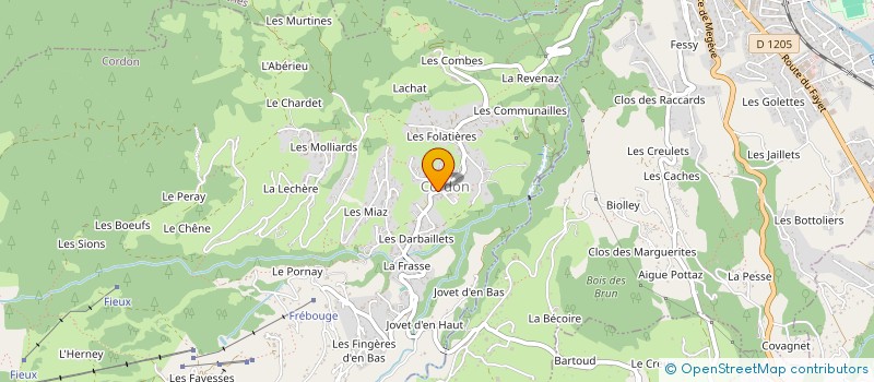 localisation de l'entreprise 887 894 921   CORDON