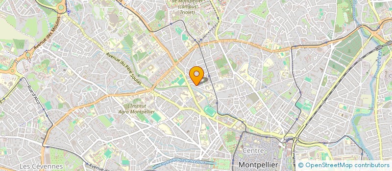 localisation de l'entreprise 887 935 542 à MONTPELLIER