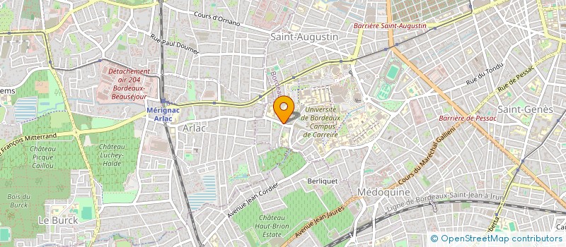 localisation de l'entreprise 887 950 624 à CENON