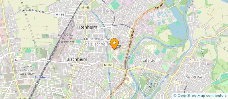 localisation de l'entreprise 887 953 719   BISCHHEIM