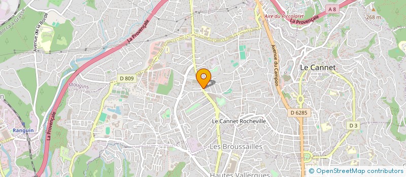 localisation de l'entreprise 887 960 847 à LE CANNET