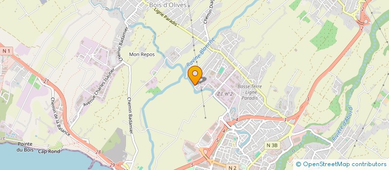 localisation de l'entreprise 887 974 731   AIX LES BAINS