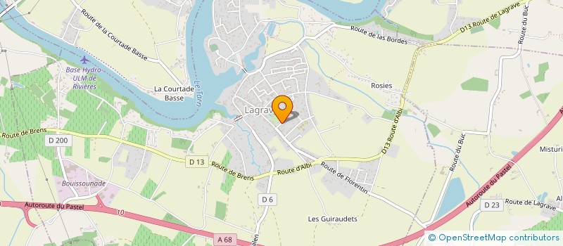 localisation de l'entreprise 888 005 972 à MAURS