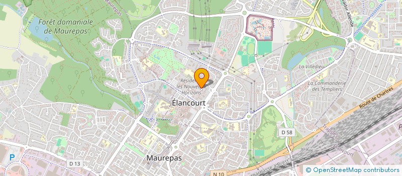 localisation de l'entreprise 888 012 473   TRAPPES