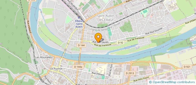 localisation de l'entreprise 888 027 786   SAINT-AUBIN-LES-ELBEUF